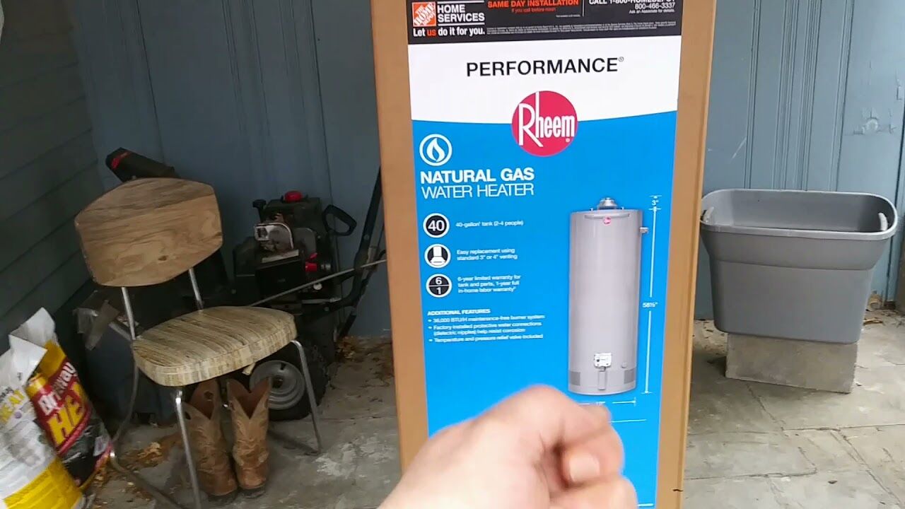 Brand New Bad Rheem Water Heaters From Home Depot Not Working Beware!